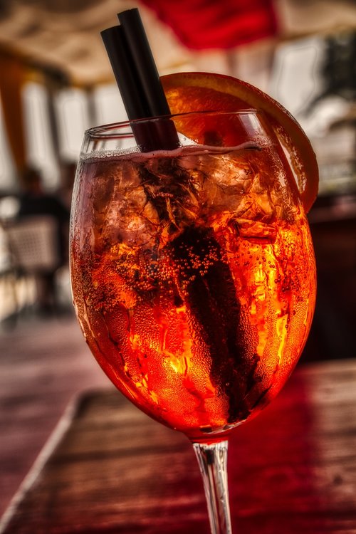 drink  the tropical  aperol