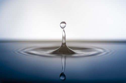 drip close drop of water