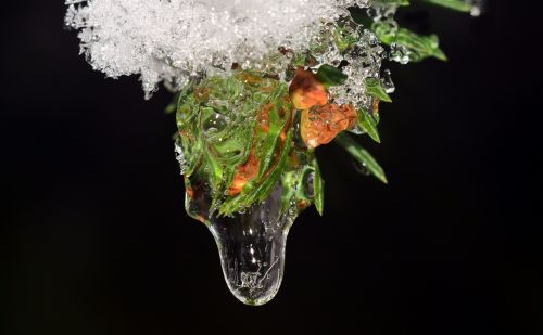 drip frozen ice