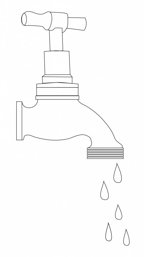 Dripping Tap Clipart