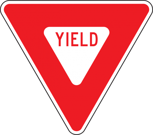 drive road yield