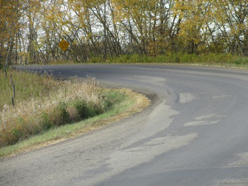 driving road bend