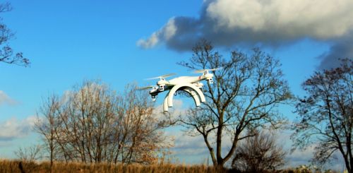 drone flight fly