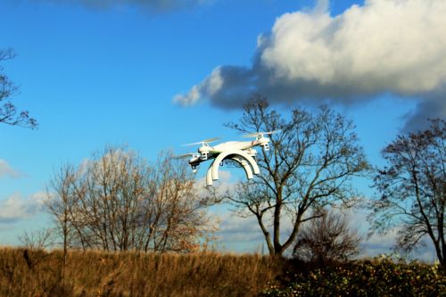 drone flight fly