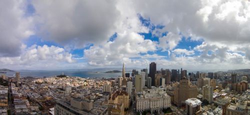 san francisco panorama urban