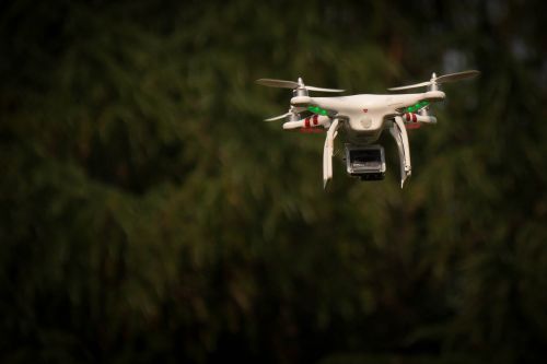 drone surveillance flight