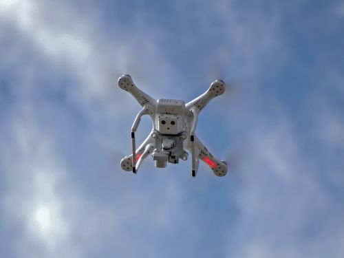 drone sky clouds