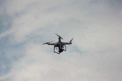 drone sky fly