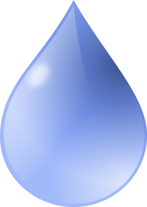 drop water blue
