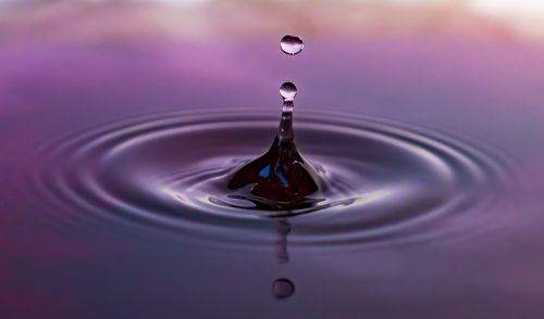 drop of water droplets drip