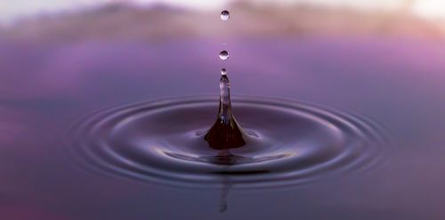 drop of water droplets drip