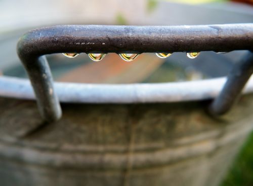 drop of water water rain