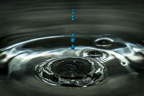 drop of water drip color