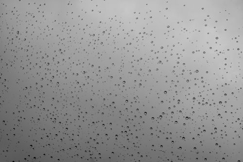 drop of water disc rain