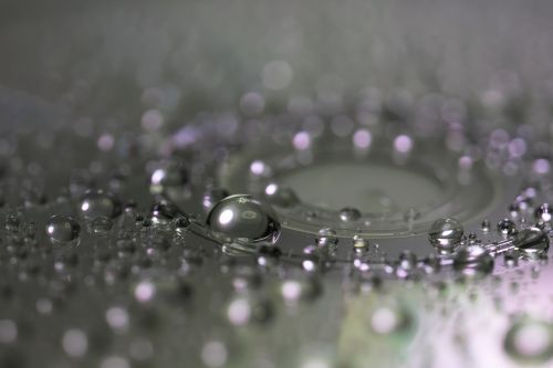drop of water cd dvd