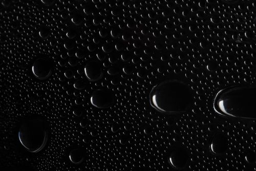 drops bubbles black