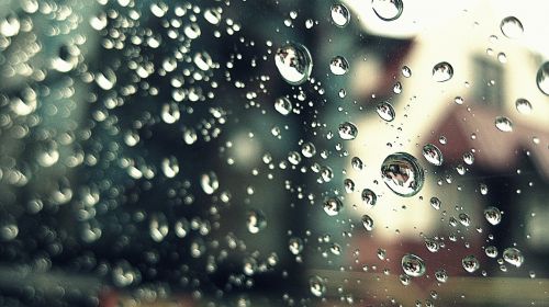 drops window rain