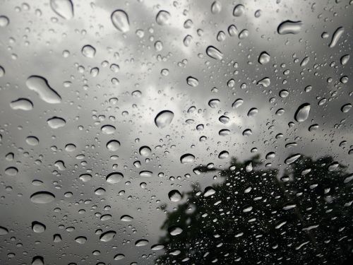 drops rain rainy day