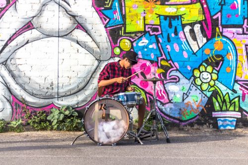 drummer grafiti gangstar