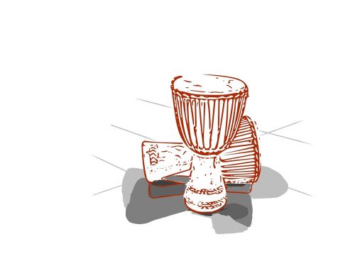 drums bongo musical
