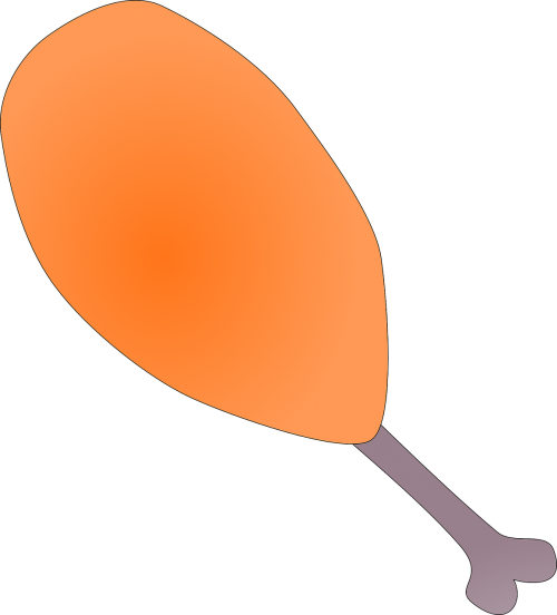 drumstick leg orange
