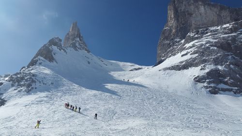 drusenfluh backcountry skiiing alpine