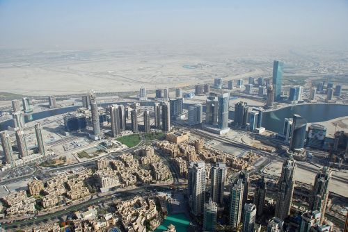 dubai u a e aerial photographs