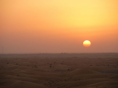 dubai desert sand