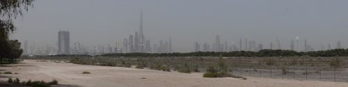 dubai panorama burj khalifa