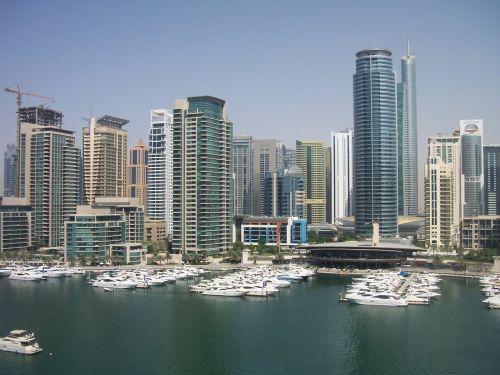 dubai marina view