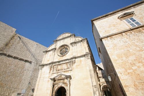 dubrovnik church croatia