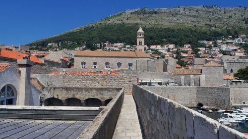 dubrovnik walls vista