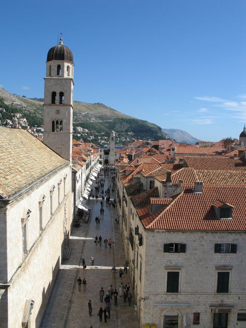 dubrovnik street monuments