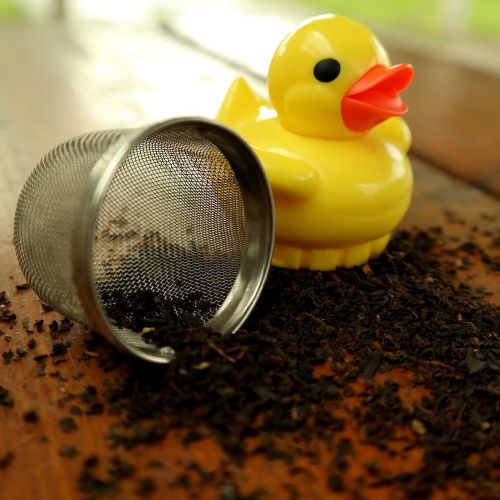 duck tea infuser tee