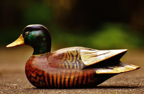 duck deco figure