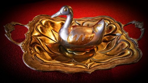 duck bowl silver
