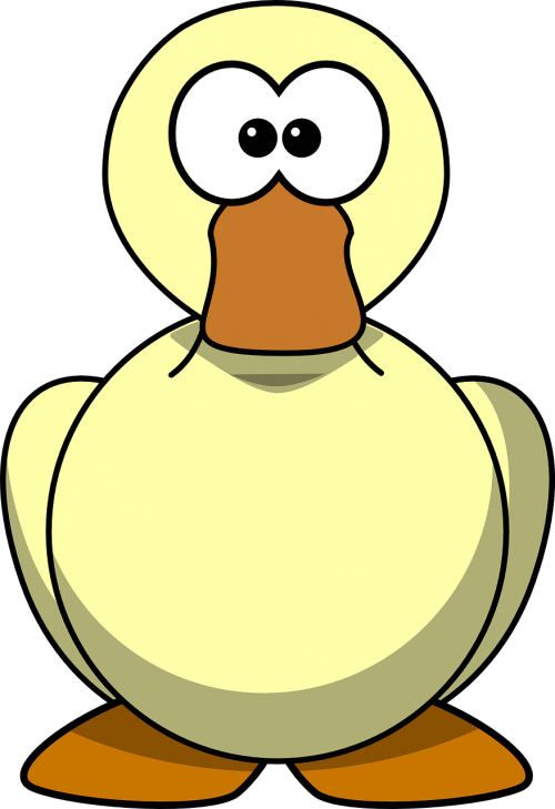 duck face standing