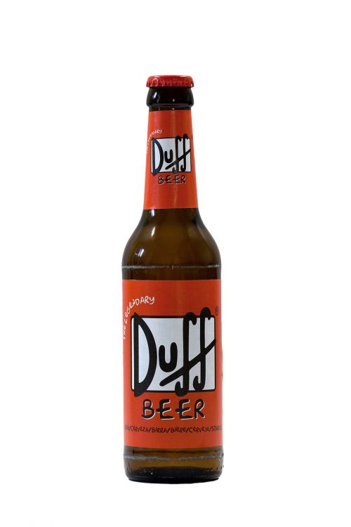duff beer bottle