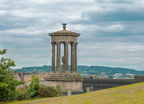 dugald stewart monument edinburgh hill