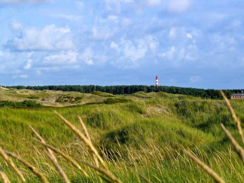 dunes lighthouse nature