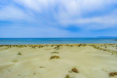 dunes  sand  sky