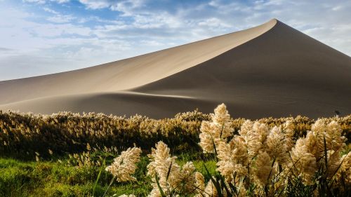 dunhuang mingsha scenery