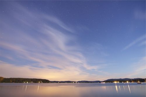 dusk sky clouds