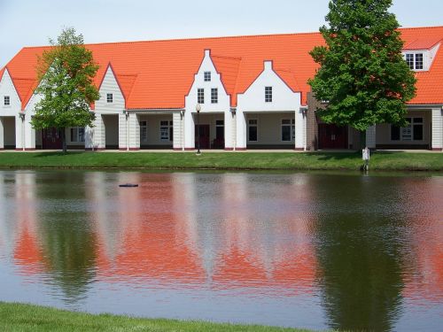 dutch water reflection