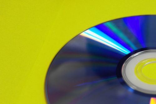 dvd technology yellow