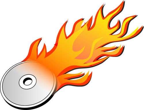 dvd burn burning