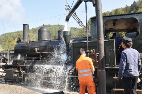 dvzo steam locomotive water