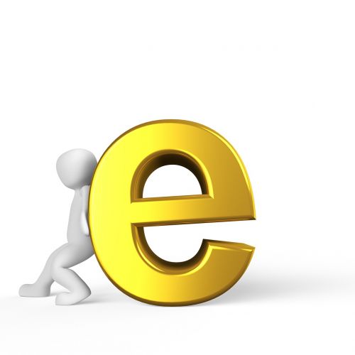 e letter alphabet