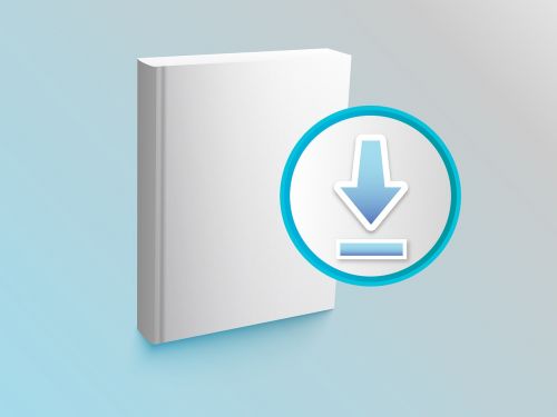 e-book download symbol