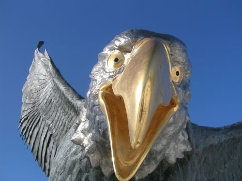 eagle statue bald eagle bird statue